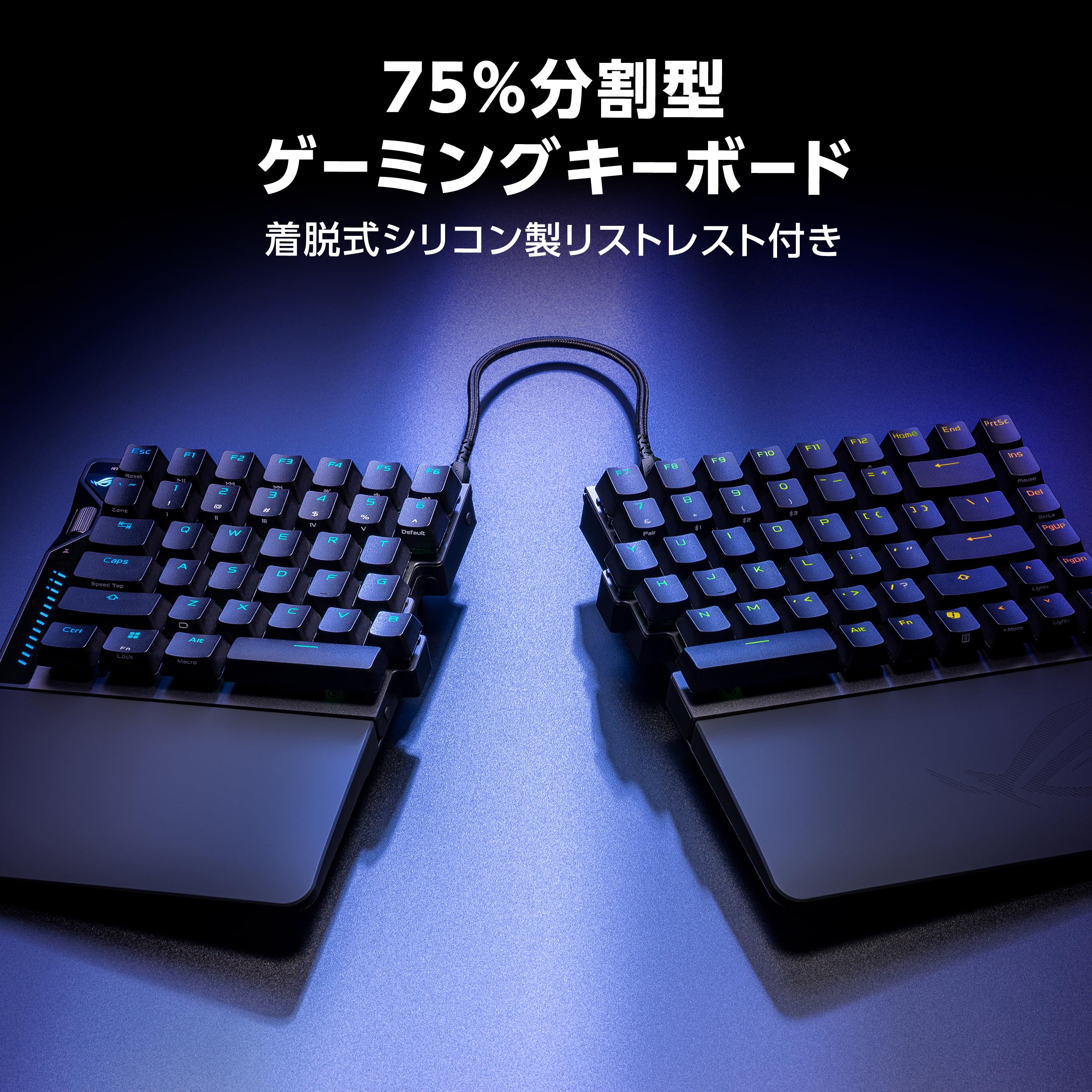ROG Falcata 磁気ゲーミングキーボード Amazon.co.jp: ASUS ROG Falcata Gaming Keyboard / 75%レイアウト